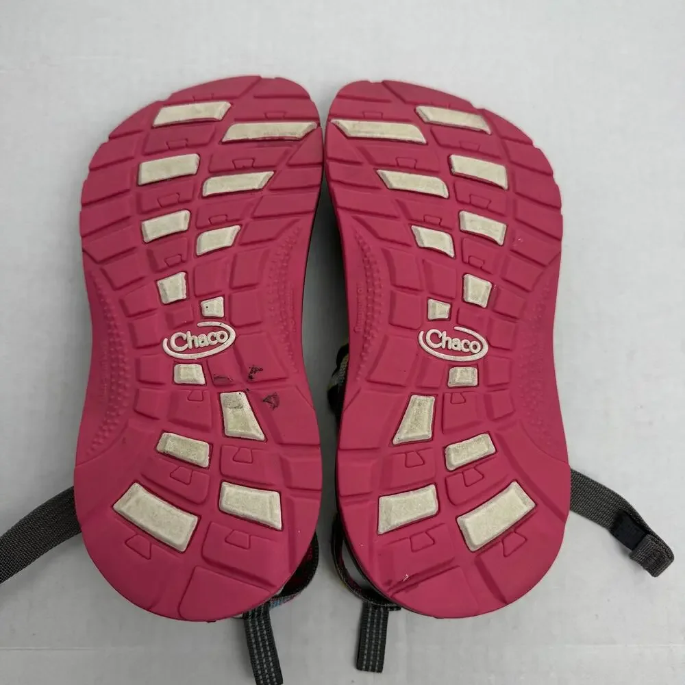 Chaco Z/1 EcoTread Kids Multi-Color Strappy Athletic Sport Sandal Size 4